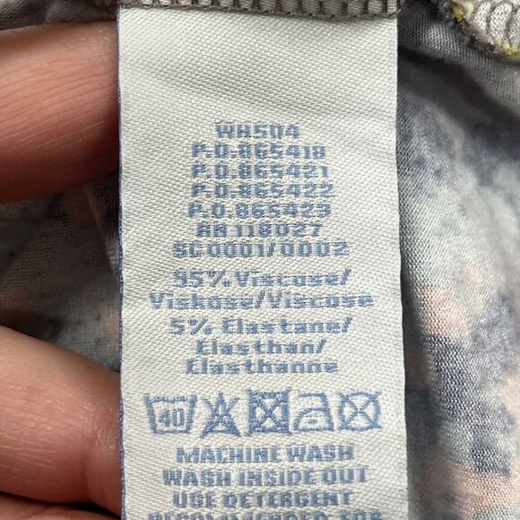 Boden Womens Jersey Maxi Dress Size US 10R Floral Bohemian Festival Stretch - Picture 4 of 16